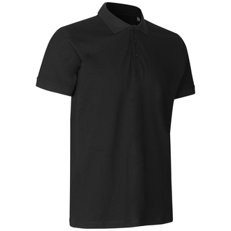 ID-Identity Poloshirt ökologisch 0586 Gr. S schwarz