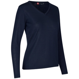 ID Identity Pullover Merino Damen 0641 Gr. M navy