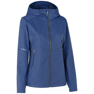 ID Identity Softshell-Jacke light Damen 0837 Gr. 3XL stormy blue