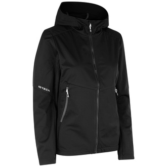 ID Identity Softshell-Jacke light Damen 0837 Gr. L schwarz