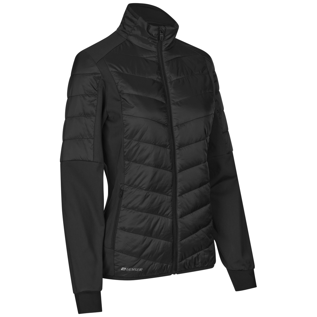 ID-Identity ID Identity sportliche Hybridjacke G11032 Gr. L schwarz