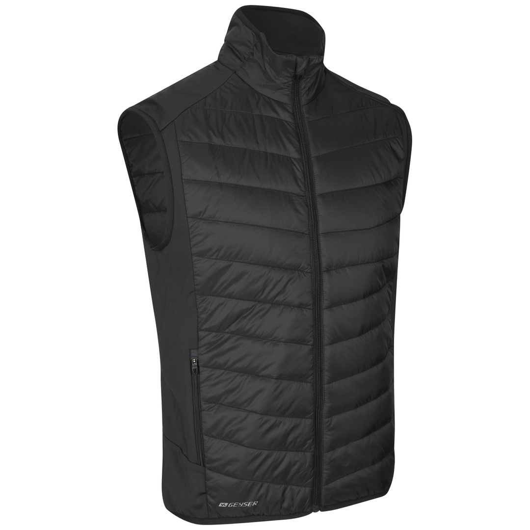 ID-Identity ID Identity sportliche Hybridweste G21033 Gr. M schwarz