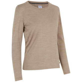 ID-Identity SEVEN SEAS Pullover Damen S640 Gr. S sand-meliert