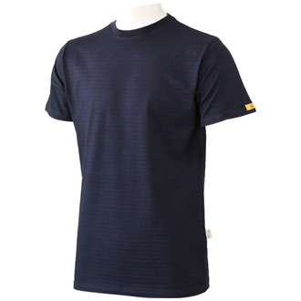 ESD-T-Shirt unisex EP10010 Gr. S marine