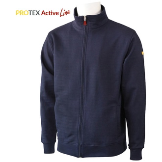 ESD-Protect ProTEX Sweatshirt-Jacke Active EP10031 Gr. S marine