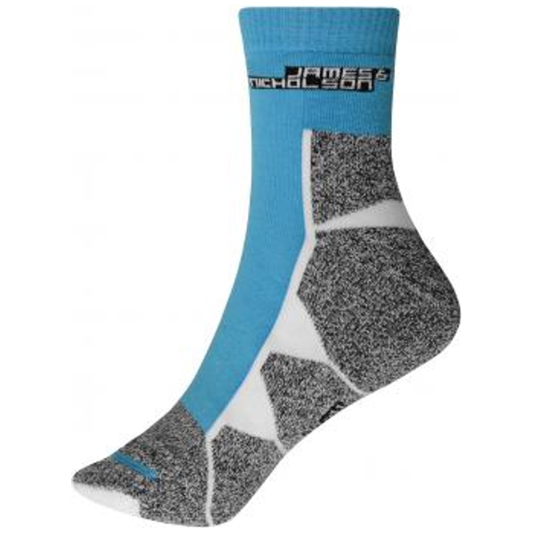 James & Nicholson Funktionelle Sportsocke JN215 Gr. 39-41 bright-blue/white