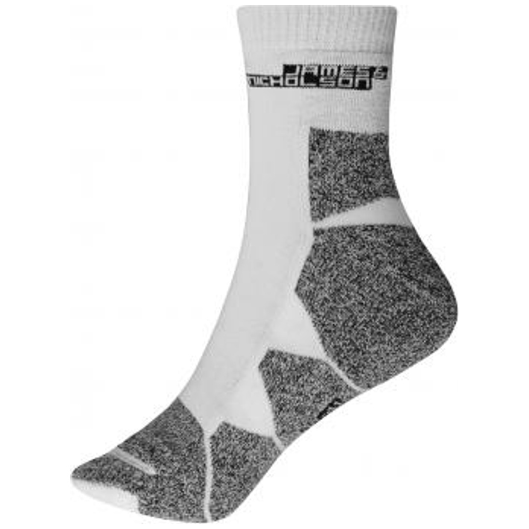 James & Nicholson Funktionelle Sportsocke JN215 Gr. 42-44 white/white