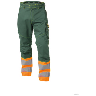 Dassy Warnschutz Bundhose Phoenix Pesco 64 Gr. 42 grün/orange