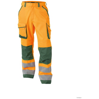 Dassy Warnschutzhose Chicago Gr. 42 orange/grün