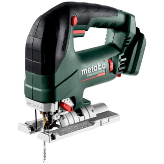 Metabo Akku-Stichsäge STAB 18 LTX 150 BL, incl. 3x Sägeblatt, Zubehör, metaBOX