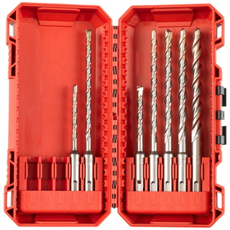 Milwaukee Hammerbohrer-Set SDS-plus M2 Set 1, 7-tlg.