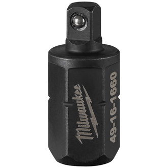 Milwaukee Adapter für Schlagnüsse 1/4", Typ Amboss, für Durchgangsratsche