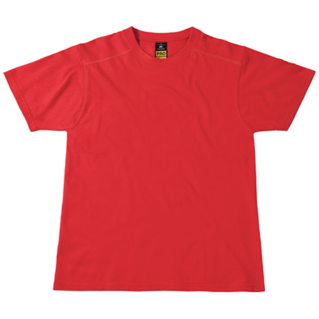 Herren T-Shirt B&C BCTUC01 Gr. S Red