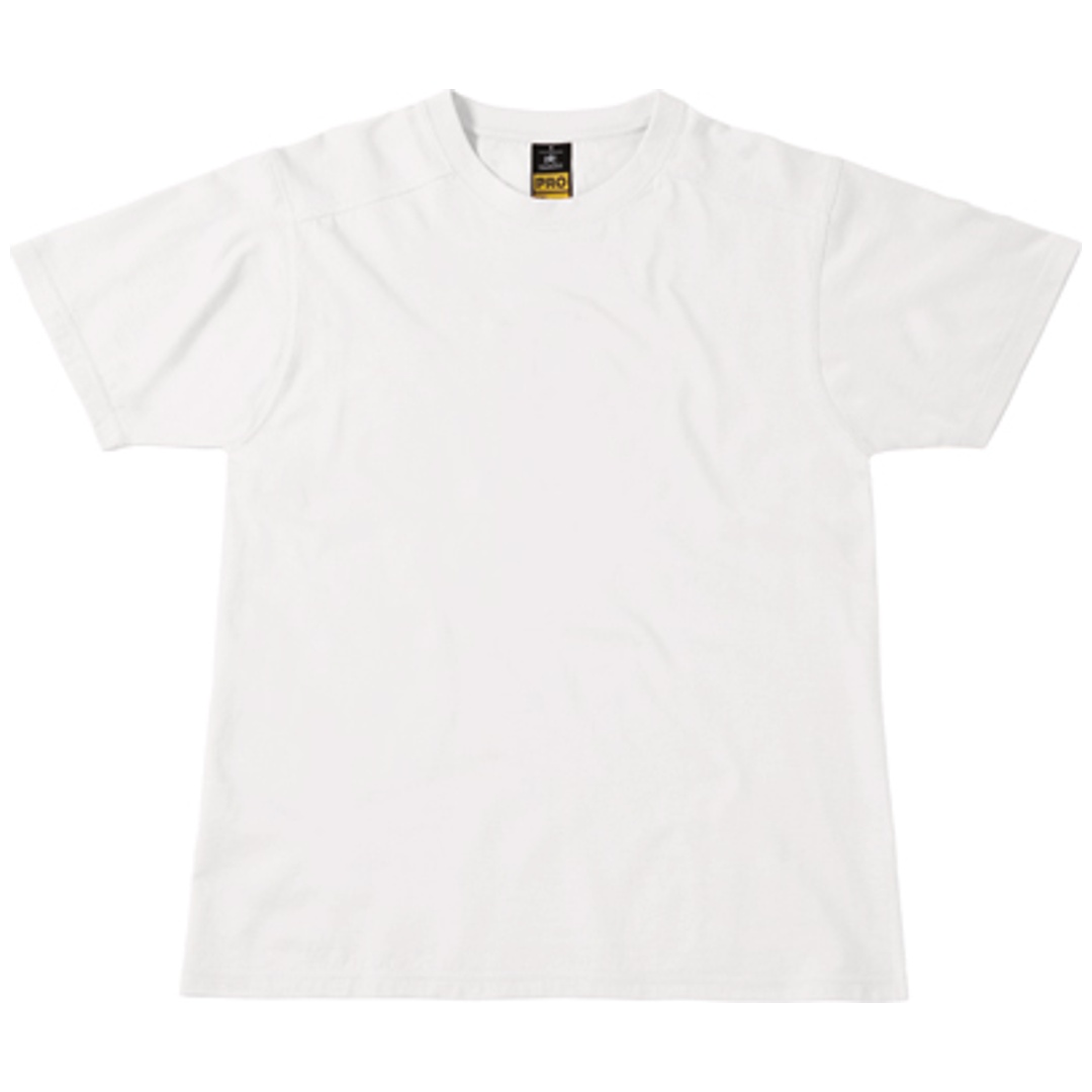 Herren T-Shirt B&C BCTUC01 Gr. M White