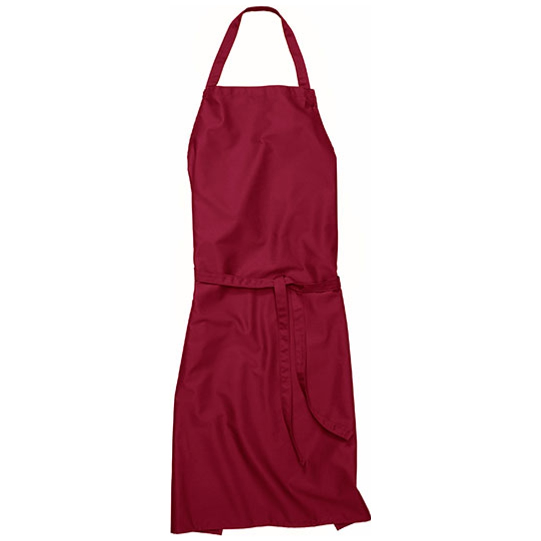 CG Workwear Bib Apron Verona 90 CGW131 90 x 75 cm Cherry