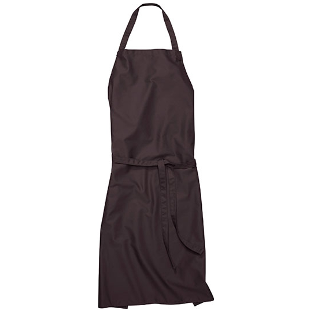 CG Workwear Bib Apron Verona 90 CGW131 90 x 75 cm Chocolate
