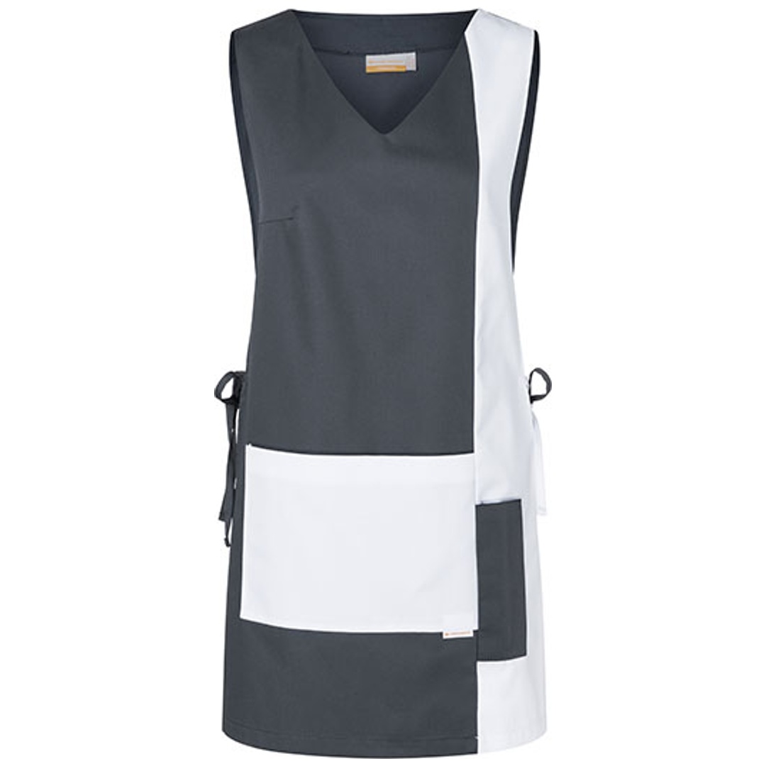 Karlowsky Überwurfkasack Marlies Gr. 38-40 anthracite/white p1328239