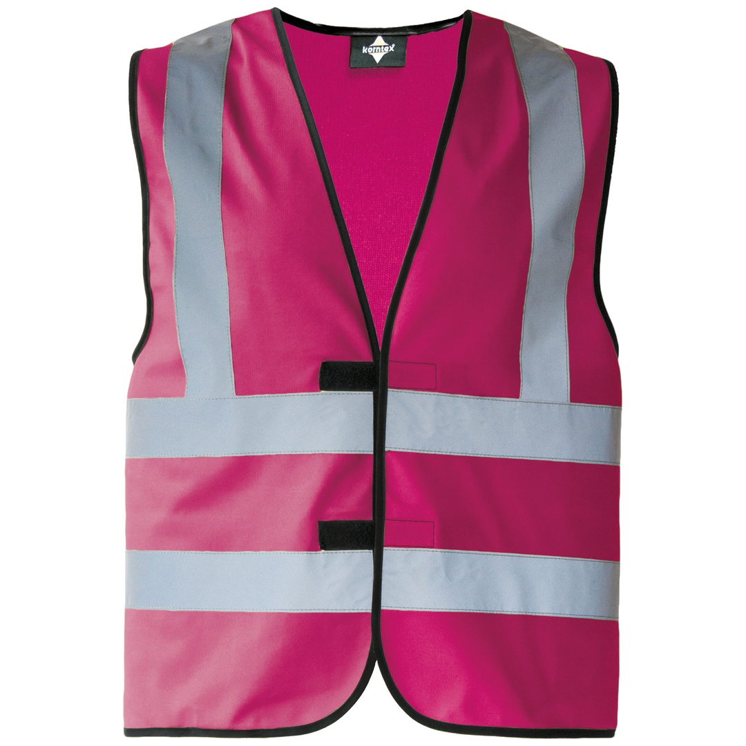 Korntex Safety Weste mit Reflektoren KX140 Gr. 5XL magenta