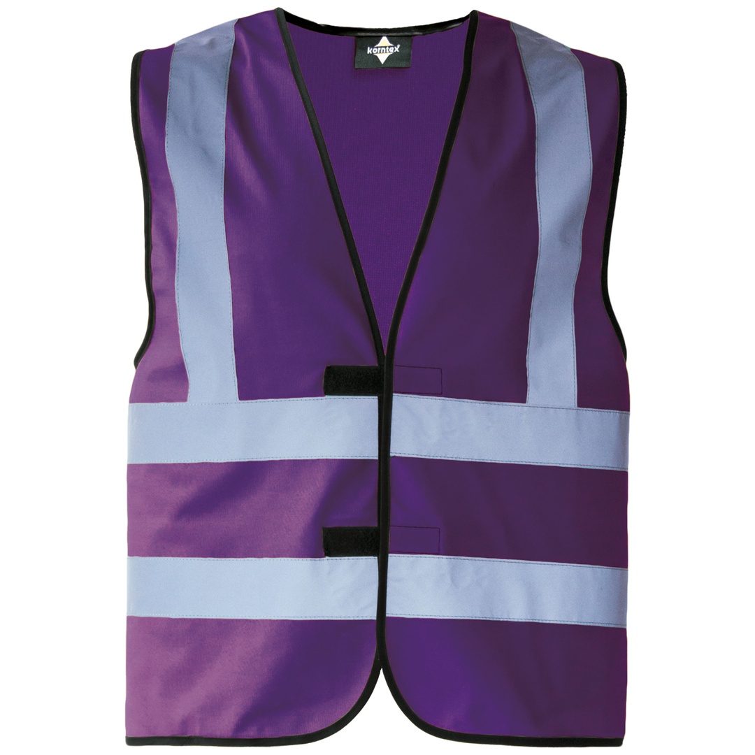 Korntex Safety Weste mit Reflektoren KX140 Gr. M violett