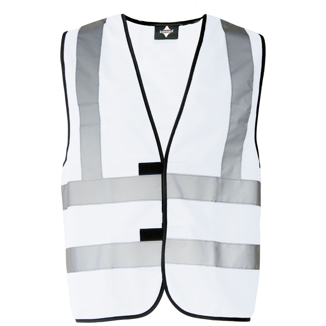 Korntex Safety Weste mit Reflektoren KX140 Gr. 2XL white
