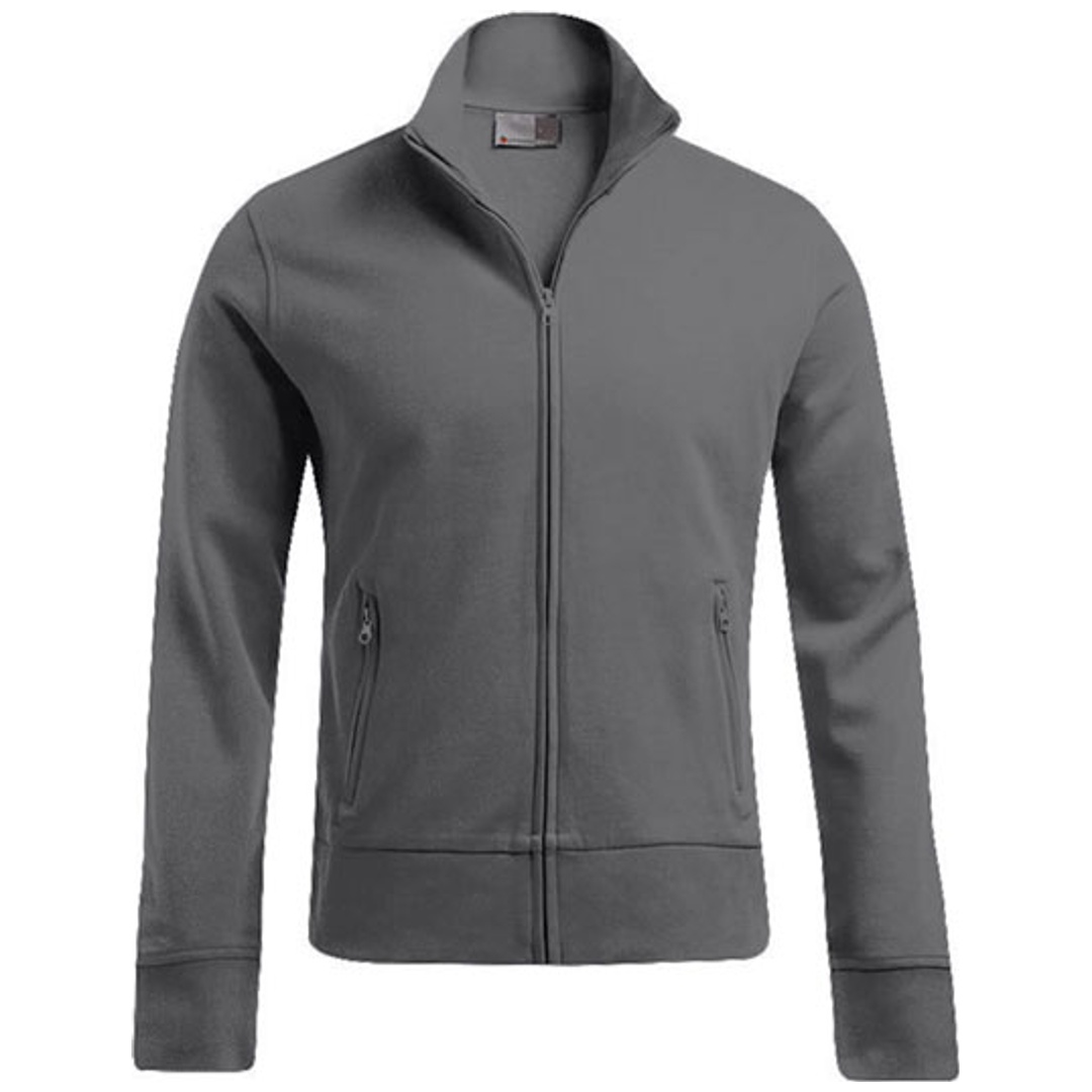 Promodoro Herren Collegejacke E5290 Gr. 3XL steelgrey