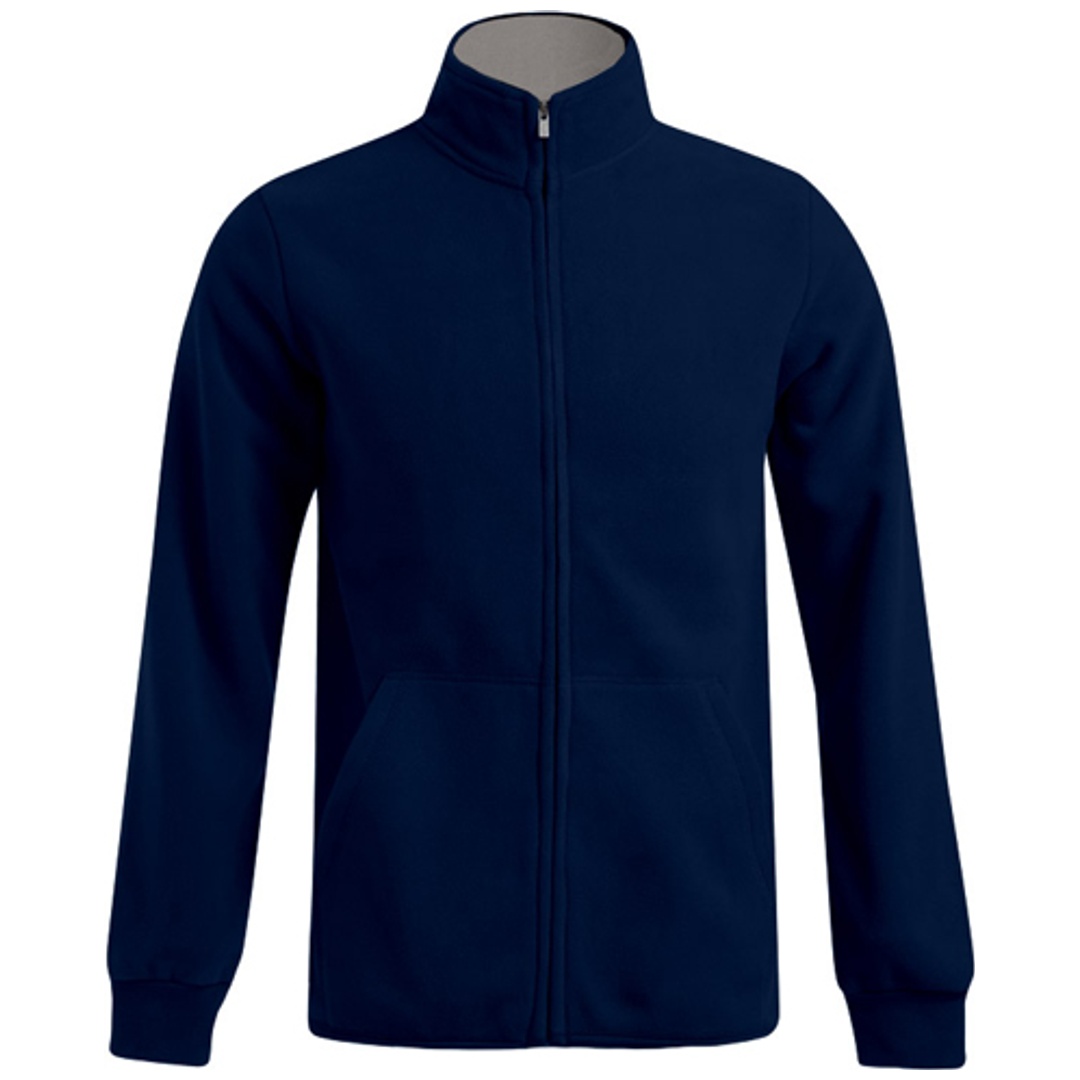 Promodoro Men´s Double Fleece Jacket E7971 M Navy Light Grey (Solid)