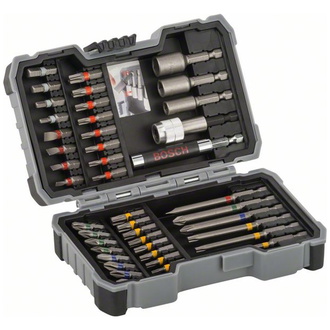 Bosch 43-tlg. -Set, Extra Hard Mixed, PH, PZ, T, SL, H. Für Bohrmaschinen/Schrauber