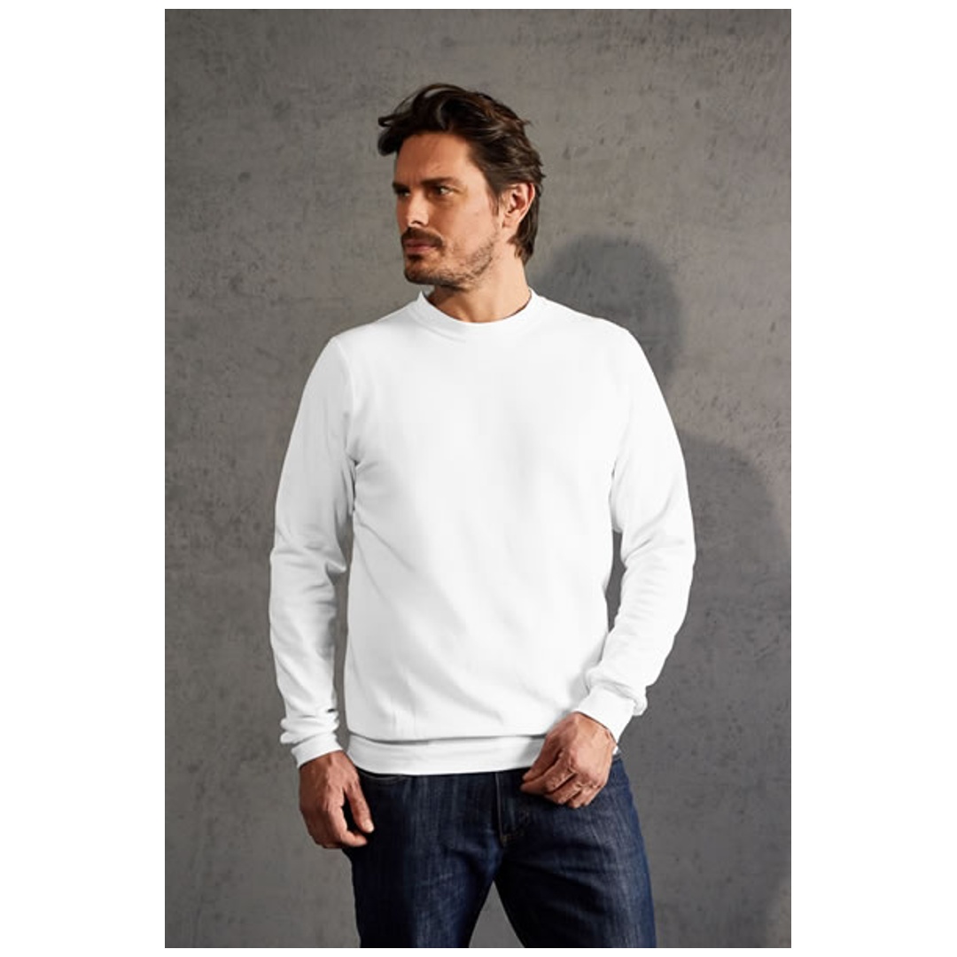 Promodoro Sweatshirt Herren 2199F Gr. M weiß