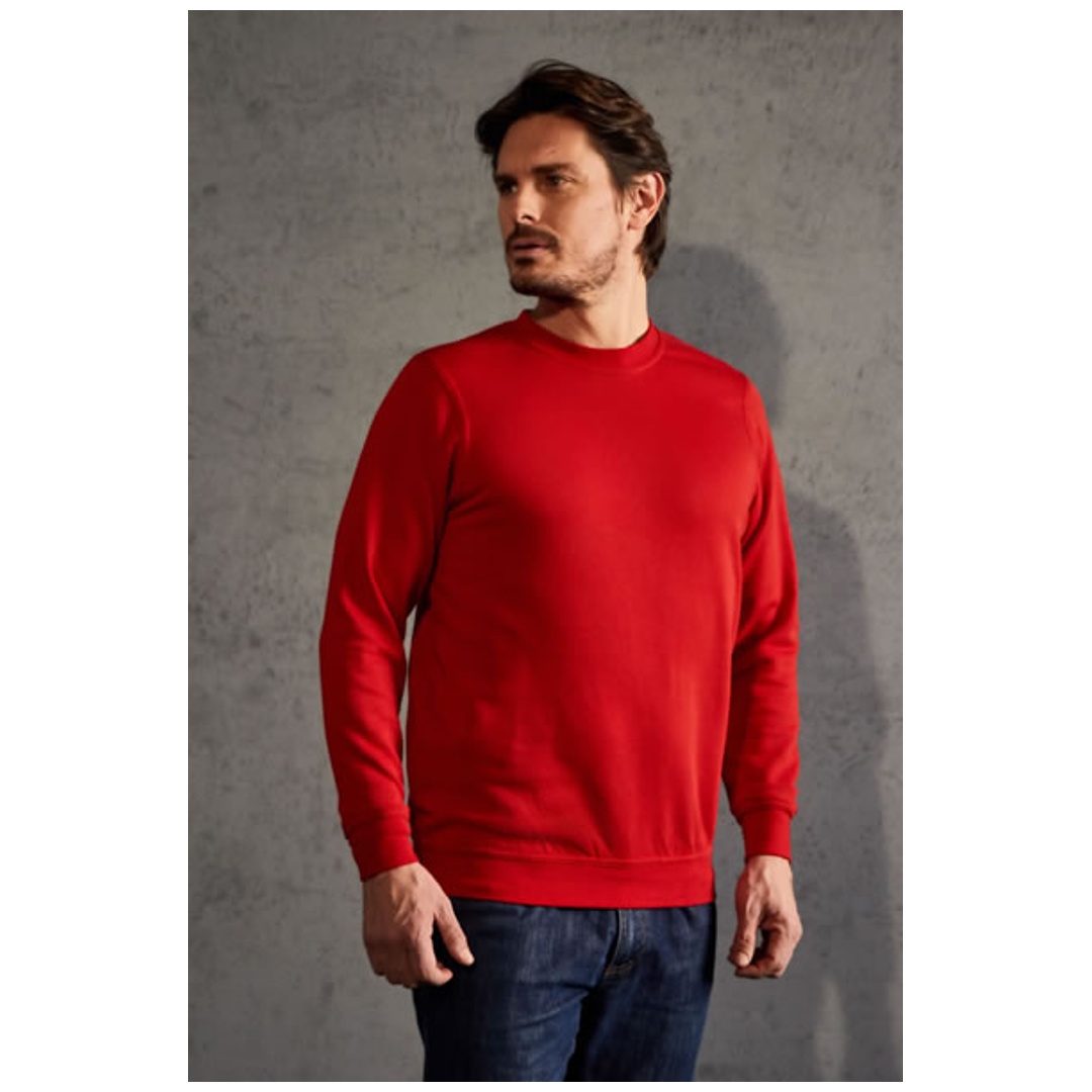 Promodoro Sweatshirt Herren 2199F Gr. L rot