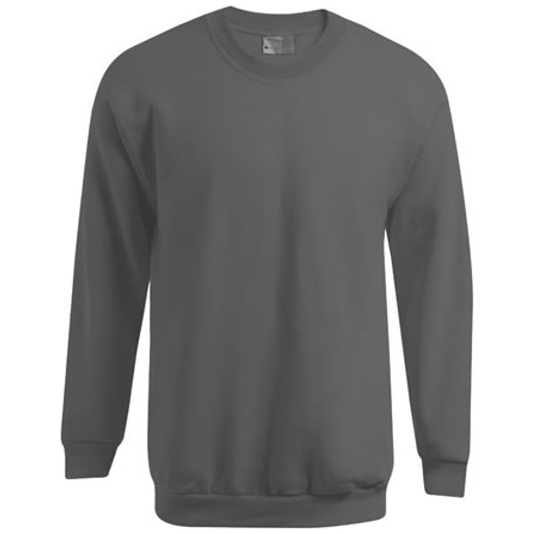 Promodoro Sweater Herren 5099F Gr. L steel gray