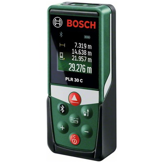 Bosch Digitaler Laser-Entfernungsmesser PLR 30 C, incl. Schutztasche