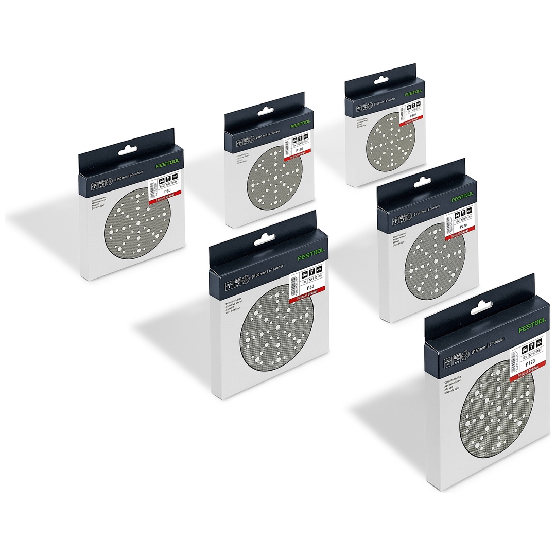Festool Schleifmittel Granat D150 GR-Set