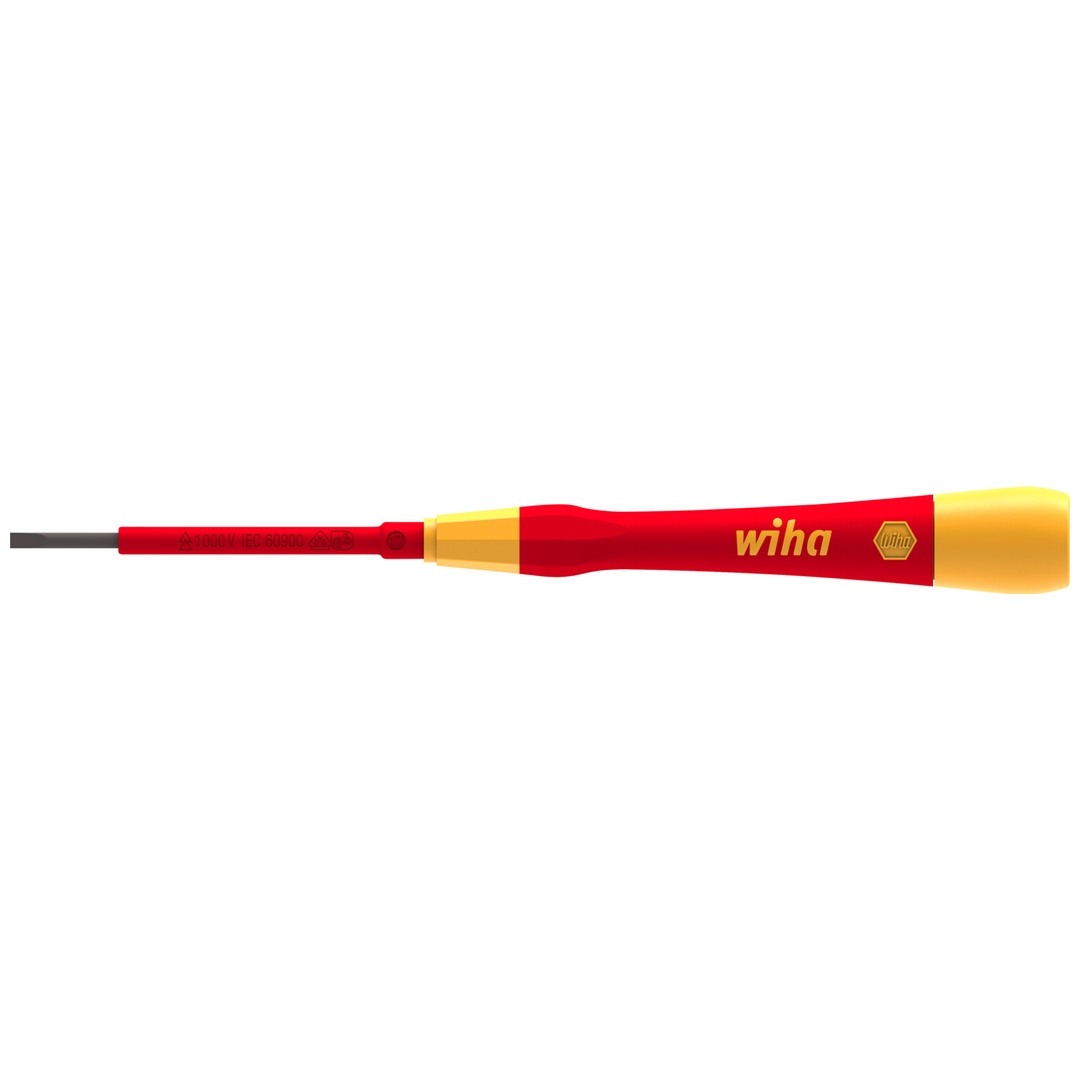Wiha Feinschraubendreher PicoFinish electric Schlitz 2,5 mm x 65 mm