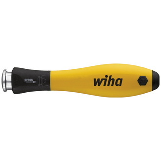 Wiha Schraubendrehergriff SoftFinish-telescopic ESD für SYSTEM 4 Wechselklinge 4,0 mm (31498)