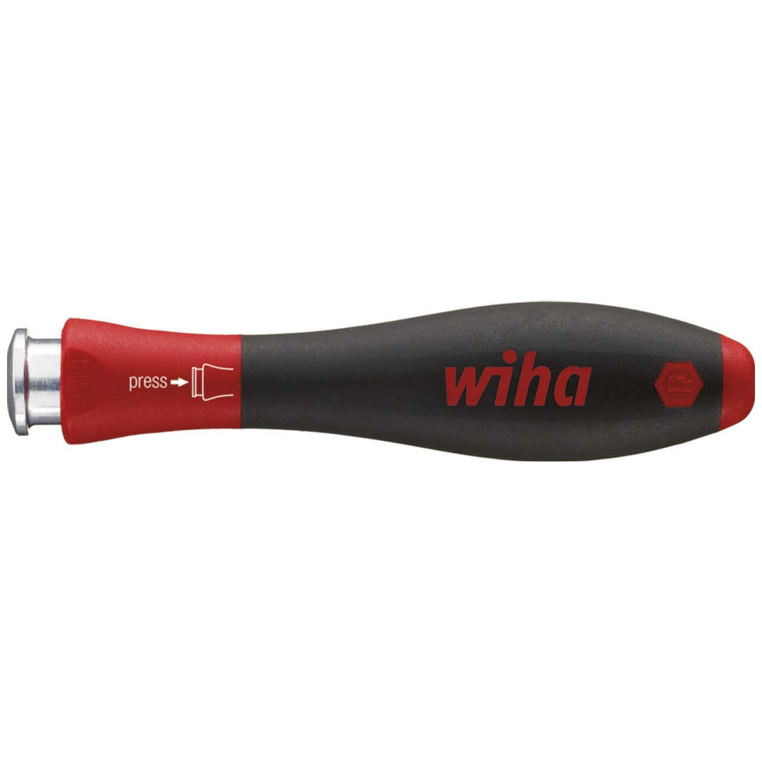 Wiha Schraubendrehergriff SoftFinish-telescopic für SYSTEM 4 Wechselklinge 4,0 mm
