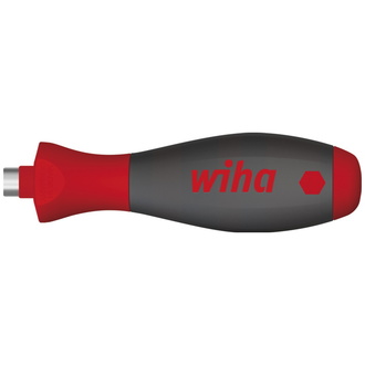 Wiha Schraubendreher mit Bithalter SoftFinish magnetisch 1/4" 112 mm (32160)