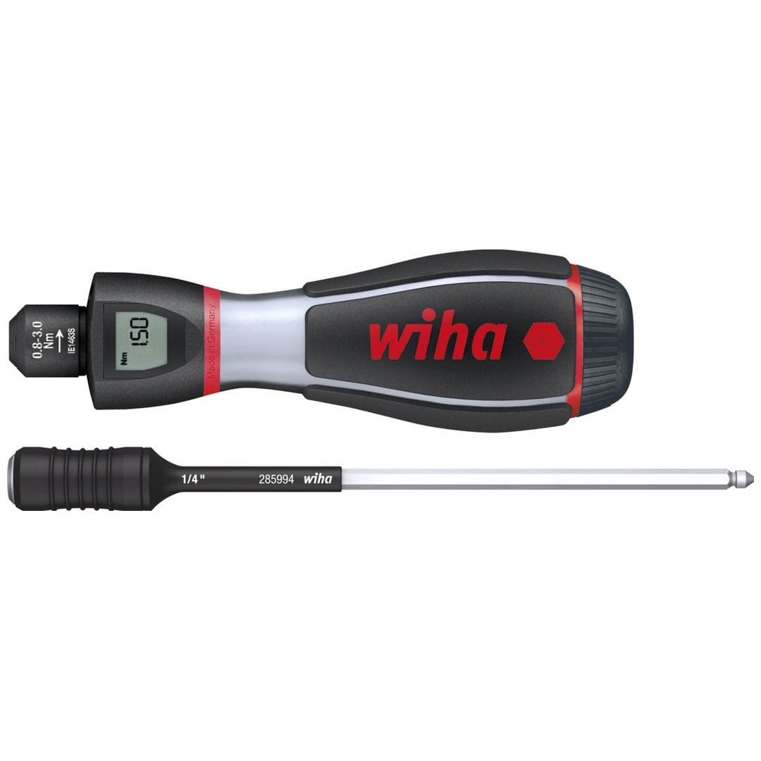 Wiha Drehmoment-Schraubendreher iTorque mit Digitalskala 0.8 - 3