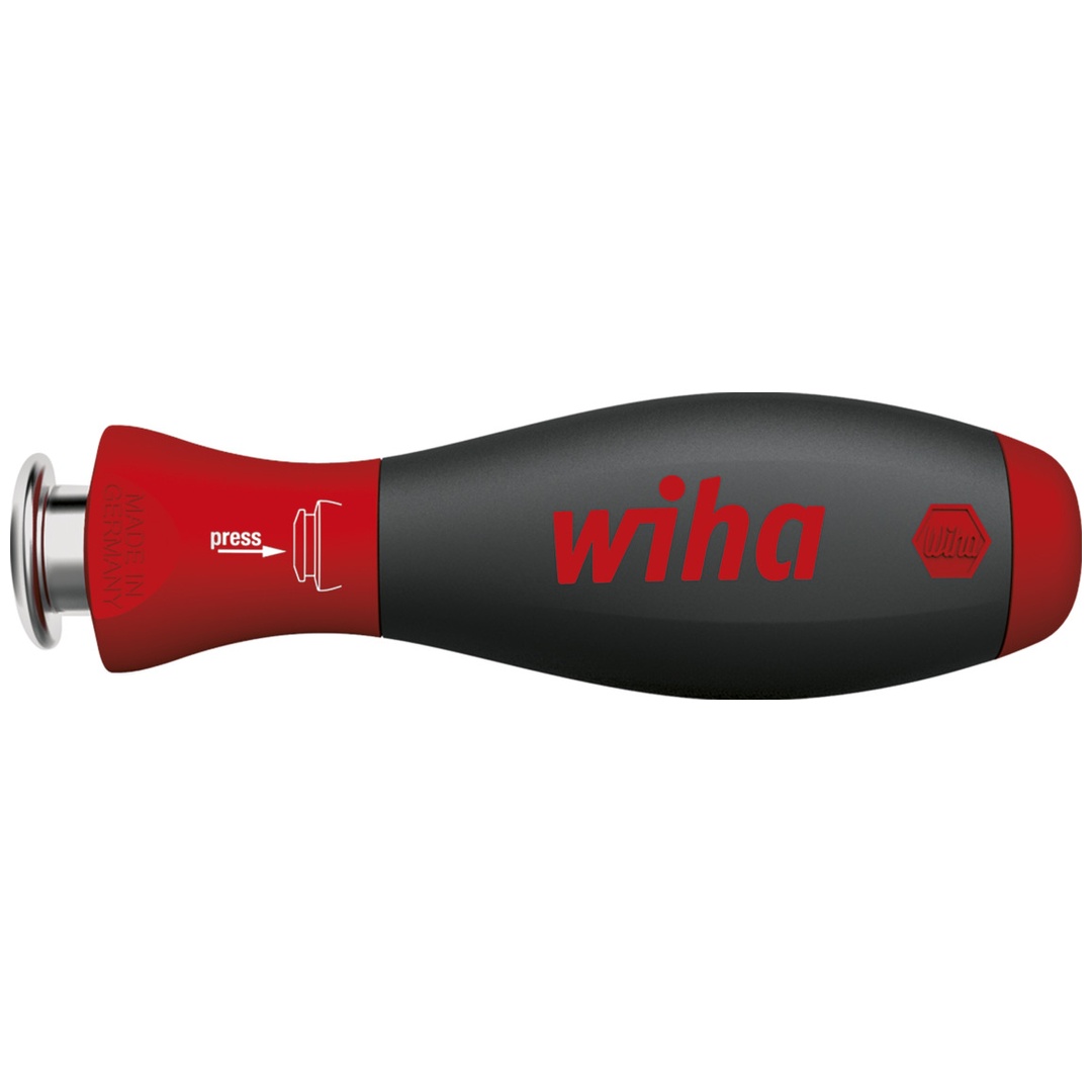 Wiha Schraubendrehergriff SoftFinish-telescopic für SYSTEM 6 Wechselklinge 6,0 mm