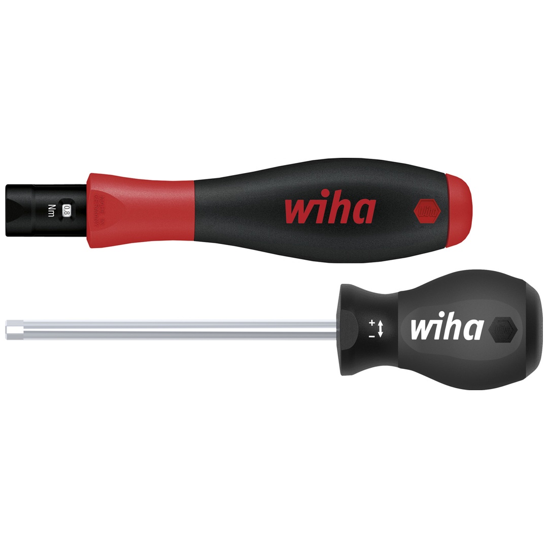 Wiha Drehmoment-Schraubendreher TorqueVario-S variabel einstellbare Drehmomentbegrenzung 0.1 - 0.6