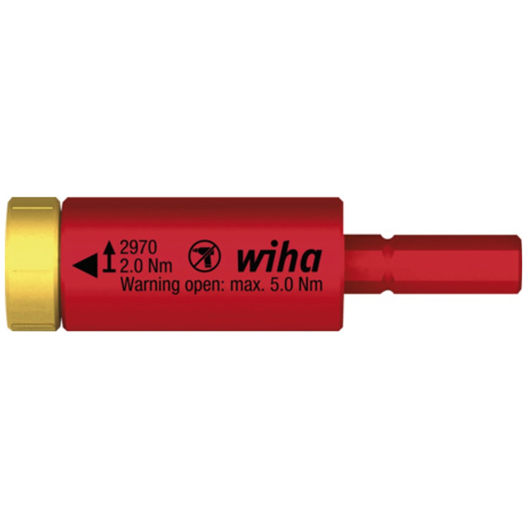 Wiha Drehmoment easyTorque Adapter electric für slimBits und slimVario Halter 2,0 Nm