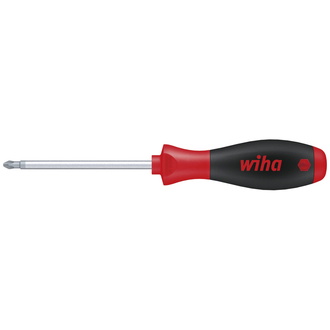 Wiha Schraubendreher SoftFinish Phillips mit Rundklinge PH0 x 60 mm (00754)