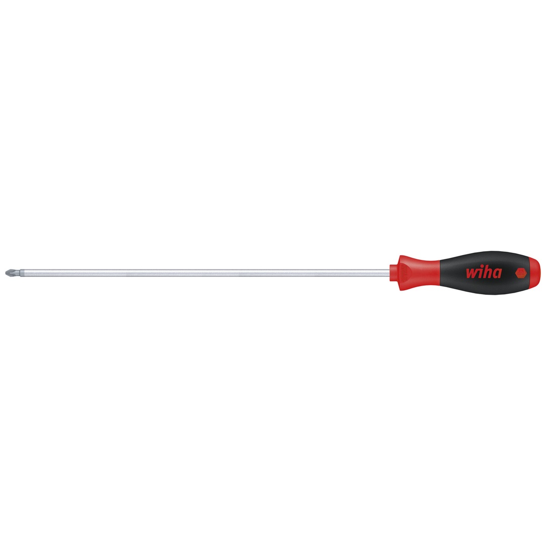 Wiha Schraubendreher SoftFinish Pozidriv mit Rundklinge PZ2 x 300 mm