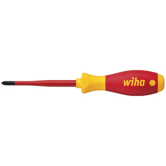 Wiha Schraubendreher SoftFinish electric slimFix Phillips PH1 x 80 mm (10136)