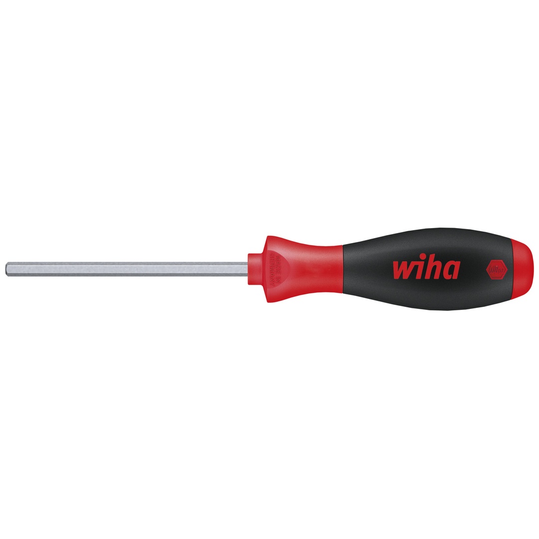 Wiha Schraubendreher SoftFinish Sechskant mit Sechskantklinge 1,5 mm x 60 mm