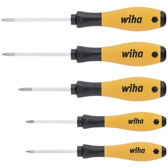 Wiha Schraubendreher Set SoftFinish ESD TORX 5-tlg. (27253)