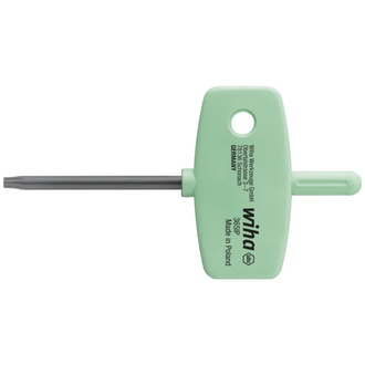 Wiha Stiftschlüssel mit Schlüsselgriff TORX PLUS schwarzoxidiert 5IP x 70 mm (26181)