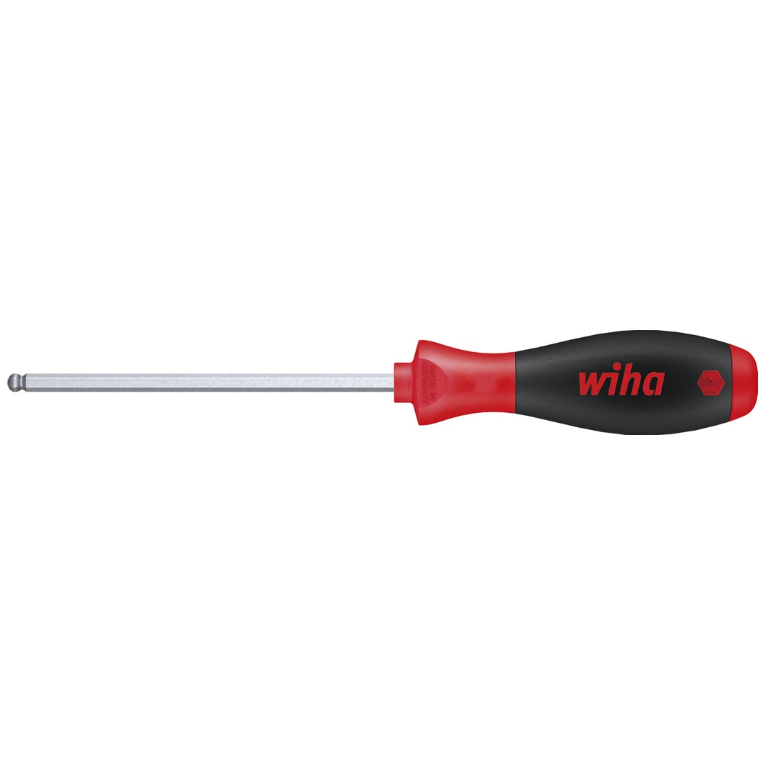 Wiha Schraubendreher SoftFinish Sechskant-Kugelkopf mit Sechskantklinge 8,0 mm x 150 mm