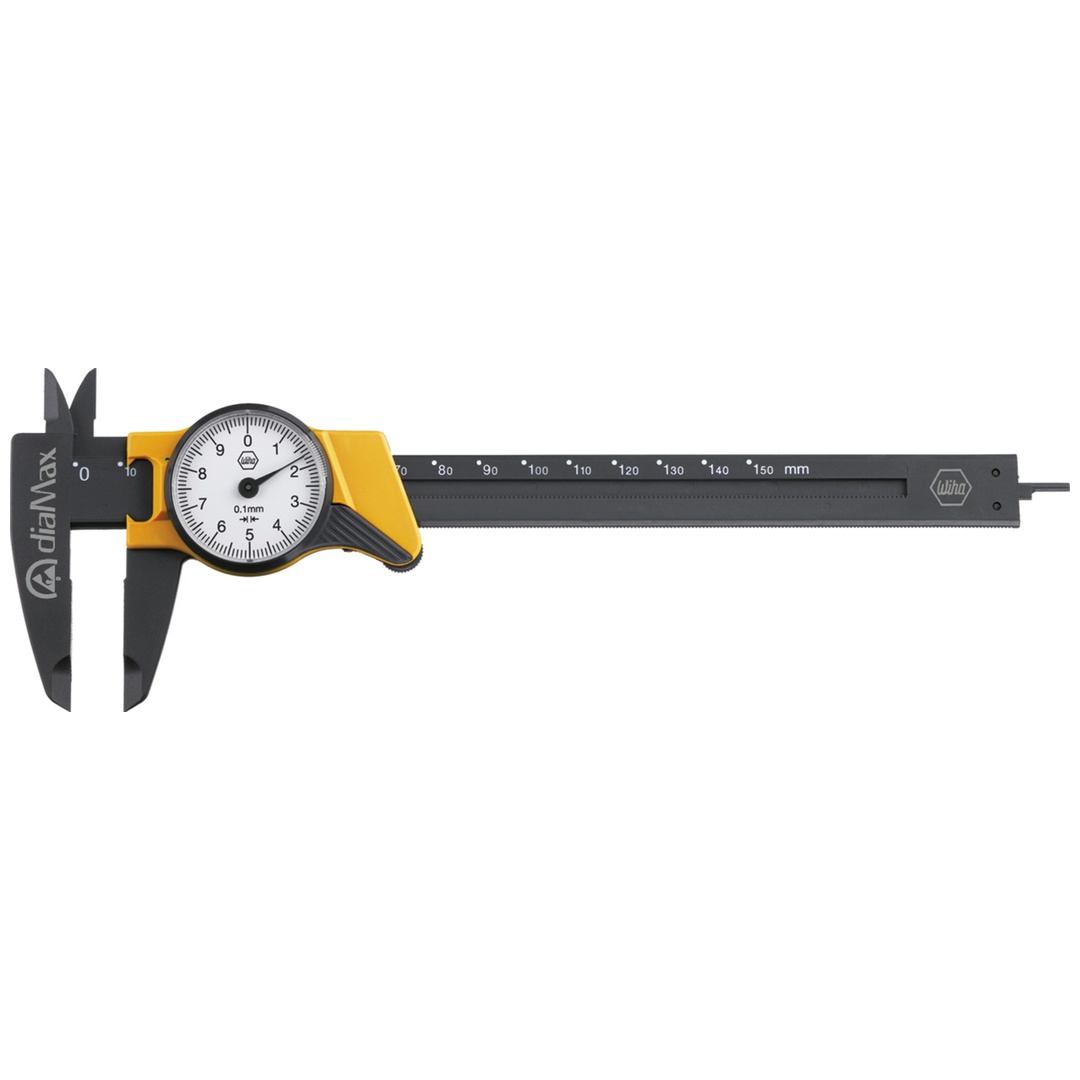 Wiha Uhrmessschieber dialMax ESD Ablesung 0,1 mm 150 mm
