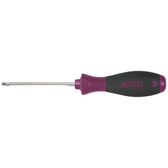 Wiha Schraubendreher MicroFinish TORX mit Rundklinge T10 x 80 mm (29162)