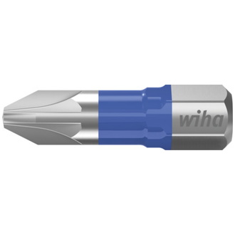 Wiha Bit Set T-Bit 25 mm Pozidriv (PZ1) 5-tlg. 1/4" C6,3 in Box (41601)